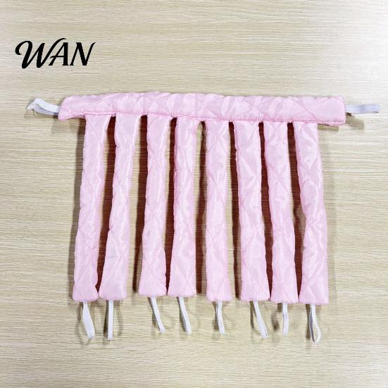 Gentle Hair Curling Rod No Heat Headband with Adjustable Strap Eight Claw Overnight Soft Sponge Curl Sleeping Curler Long Curls Roller Styling Tool