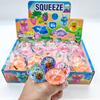 Cartoon Capybara Decompression Toy Soft Glitter Gummy Fidget Toys Pinching And  Anti Stress Squeeze Toy Gifts