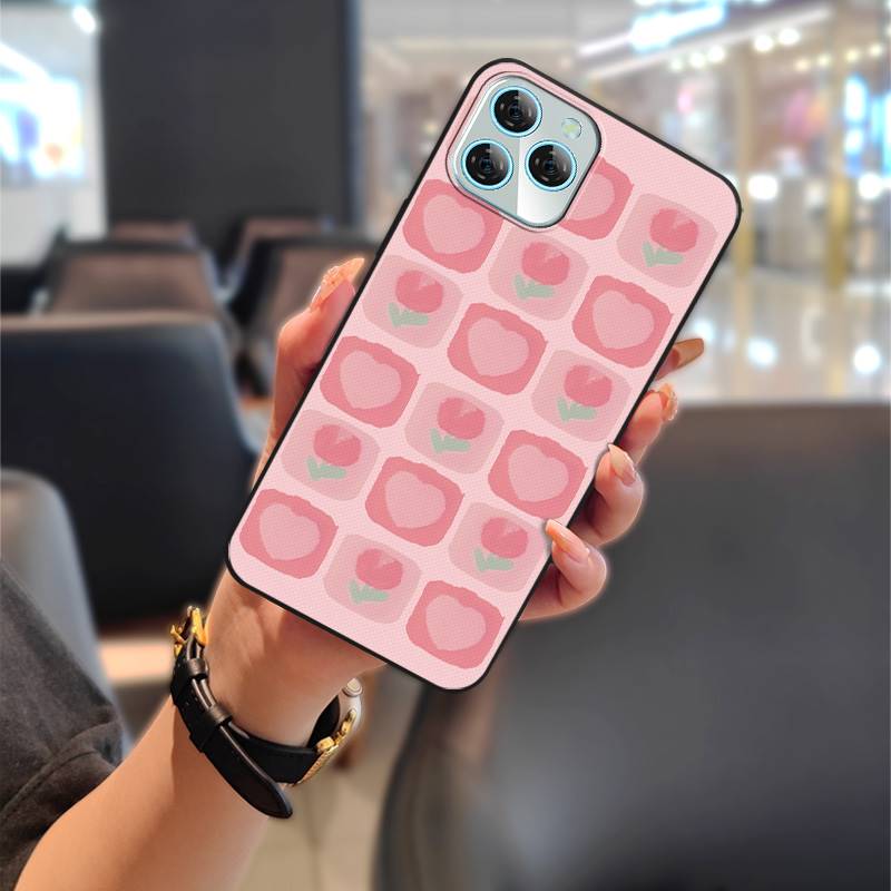 Soft case Protective Phone Case For Blackview A95 Dirt-resistant Silicone Cartoon TPU Back Cover Durable Anti-knock Cute