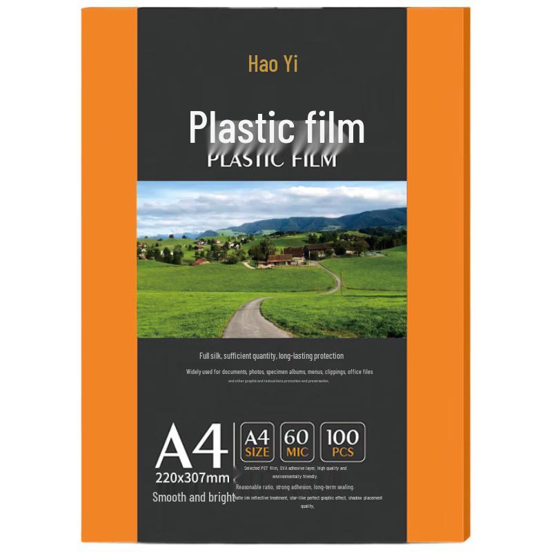 

HOOYE A4 70 Micron High-Definition Transparent Laminating Film