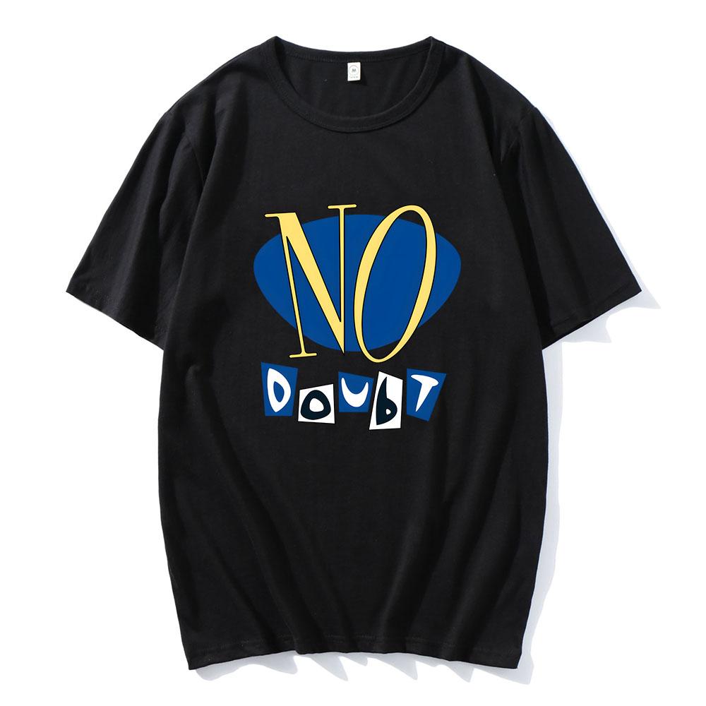 Bez Wątpienia Wydanie Winylu Czerwony T-shirt Streetwear Unisex Bawełna Moda Luźny Casualowy T-shirt Okrągły Dekolt Męski Damski Koszulki Nadruk Graficzny Top