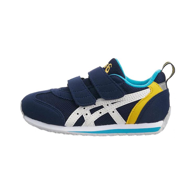 

Asics Кроссовки для бега Idaho Mini 3 Детские кроссовки Синий Белый Желтый TUM186-5001 28.5