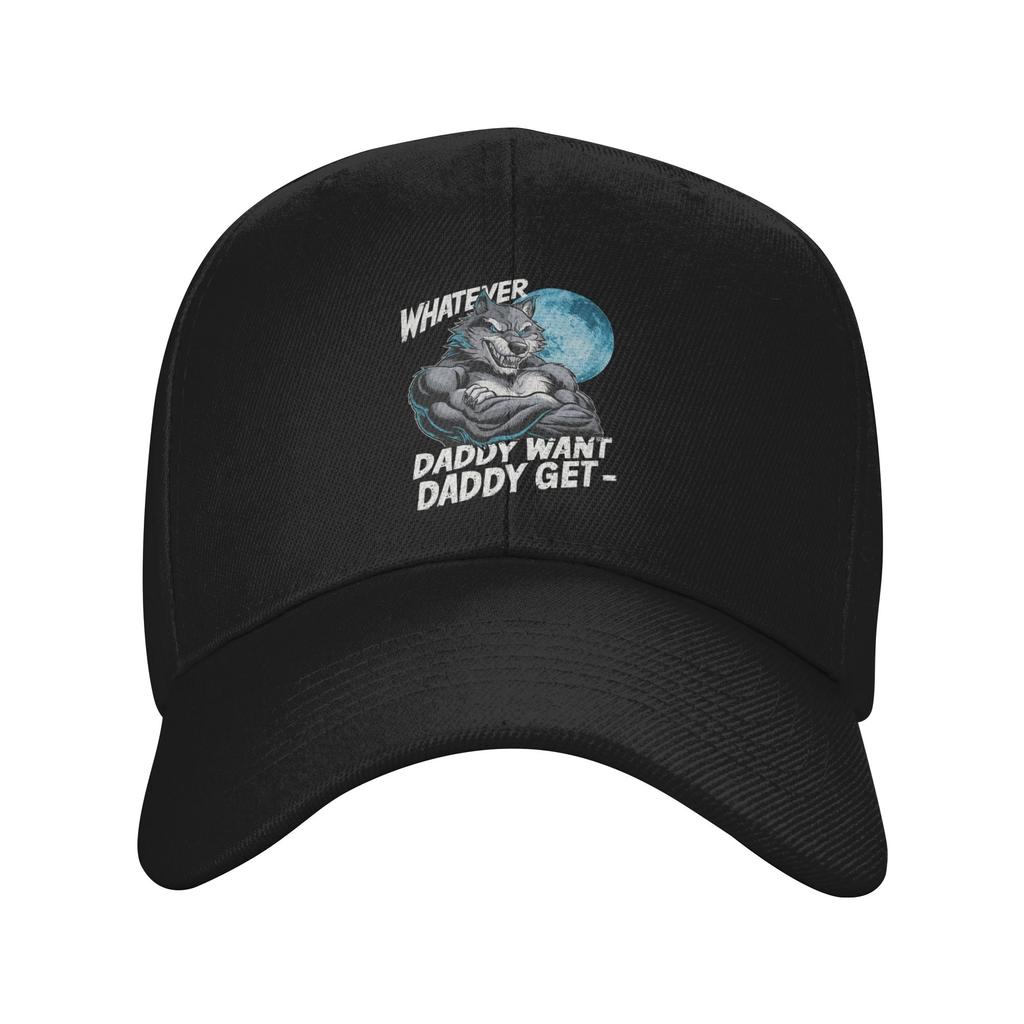 Whatever Daddy Wants Daddy Gets  Cap Unisex Women Casual Wear  Snapback Hat Adjustable