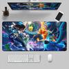 Pokemon Lucario Mouse Pad Non-slip Rubber Gaming Desk Mat Laptop Game XXL Keyboard Mice Mat Cabinet 900x400mm Mousepad HD Carpet