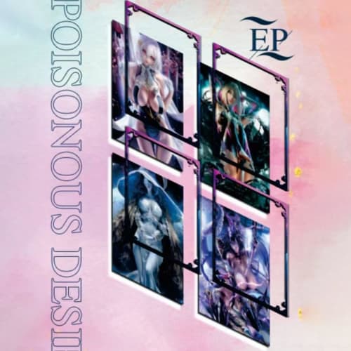 DAMAICHUHAI Poison?Lust, Beautiful Girls Set, Charming Figure Waifu Card- anime cards