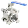 Haistick 304 Stainless Steel Three-Piece Ball Valve