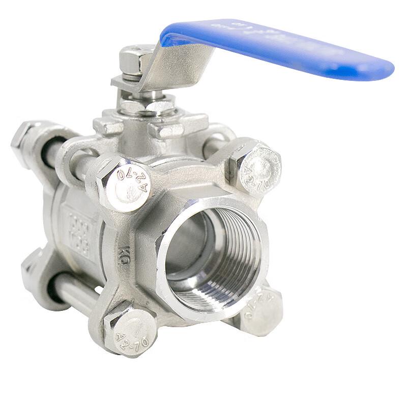 Haistick 304 Stainless Steel Three-Piece Ball Valve