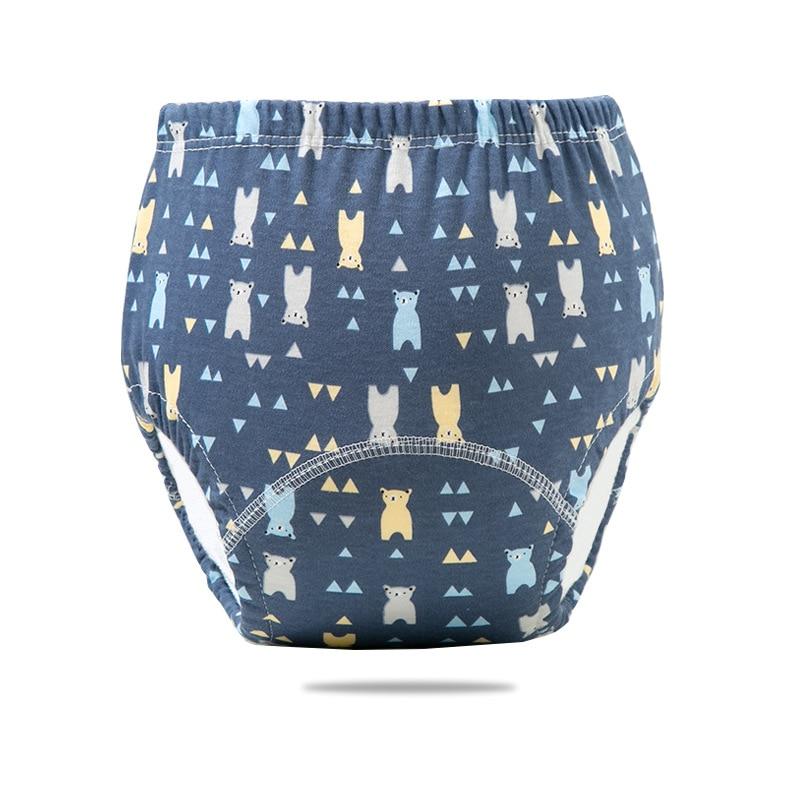 Infant Baby Training Pant Washable Reusable Cotton Diaper for Toddler Baby Boy Girl Spring Summer Breathable Diaper 8-20KG Nappy