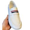 Men Genuine Leather Casual Shoes Fashion Comfortable Flat Shoes Young Man Handsome Slip-on Loafers