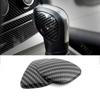 Inner Gear Shift Knob Head Cover Trim For VW Golf MK7 MK7.5 14- Carbon Fiber