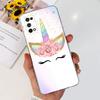 For Realme 7 Pro Case RMX2170 Cute Cat Flowers Painted Cover Clear Silicone Soft TPU Phone Case For Realme 7 Pro Realme7 5G Bags