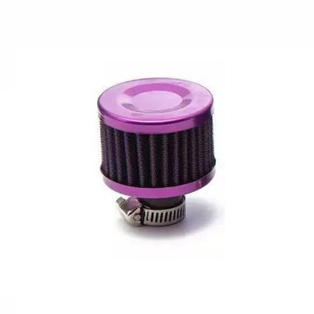 Universal 12mm Cold  Air Intake Filter Small Mushroom Breather Pod Filter For Engine Crank Case Vent Motorcycle Modification