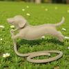 Plastic Floating Dachshund Figurine 3D Printed Dachshund Statue Sausage Dog Ornament  Study Decor
