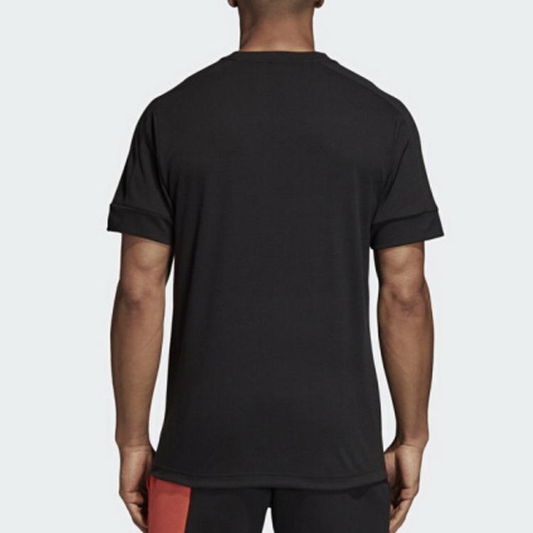New Adidas T Shirts Men Black CY9874