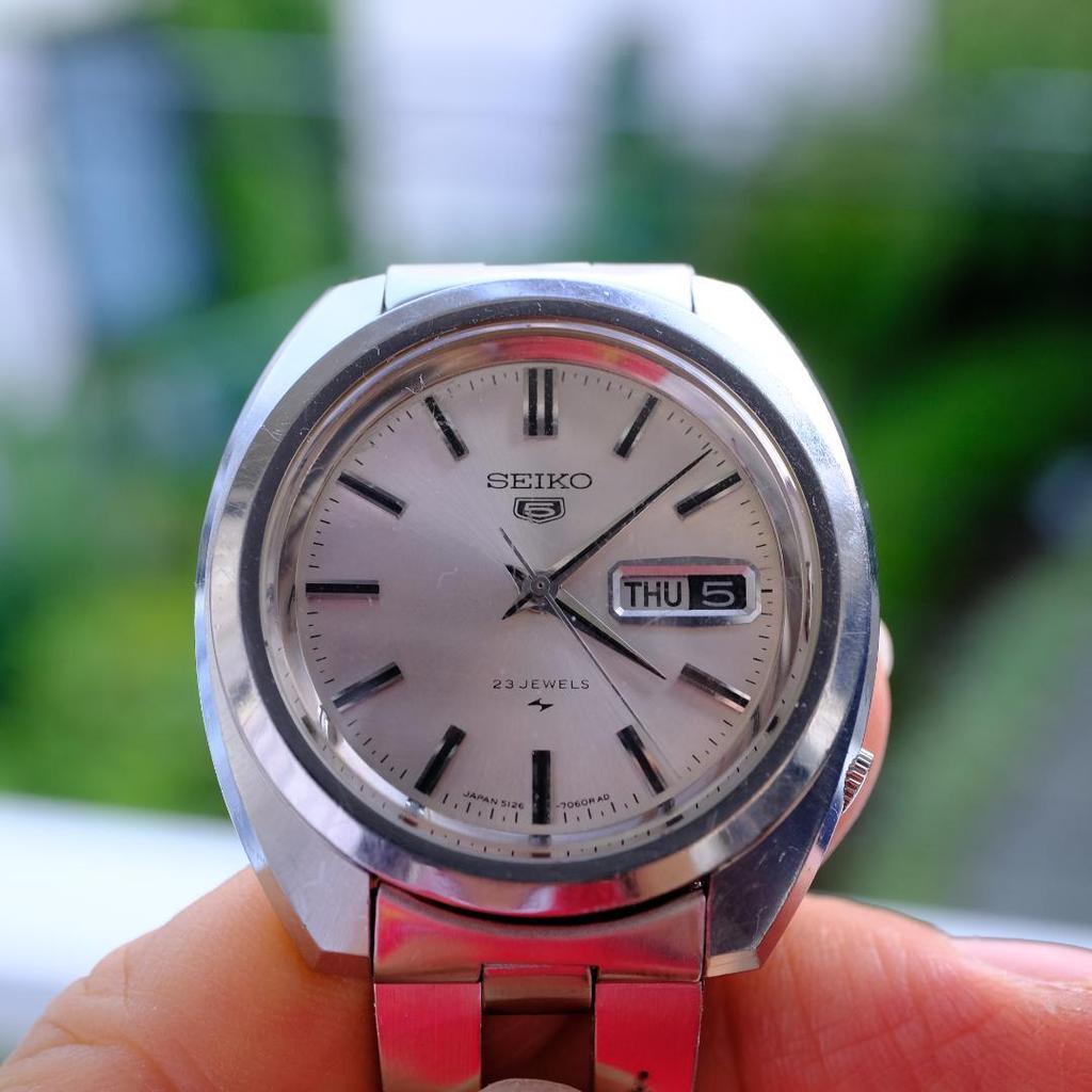 [USED] [Working] 1969 SEIKO 5 Automatic 5126-7020