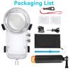 Dive Case for Insta 360 X4 Waterproof Housing Cover for Insta360 X4 Invisible Diving Case Underwater 50M Dive Shell Accessories