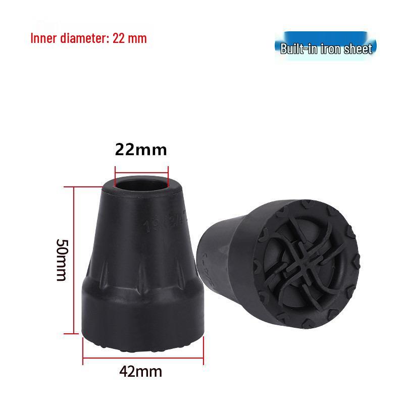 Non-slip Wear-resistant Quad Cane Rubber Feet Covers