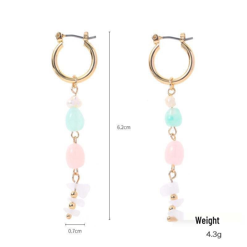 Kenjie Double Layer Beaded Necklace Set - Women's Designer European & American Style