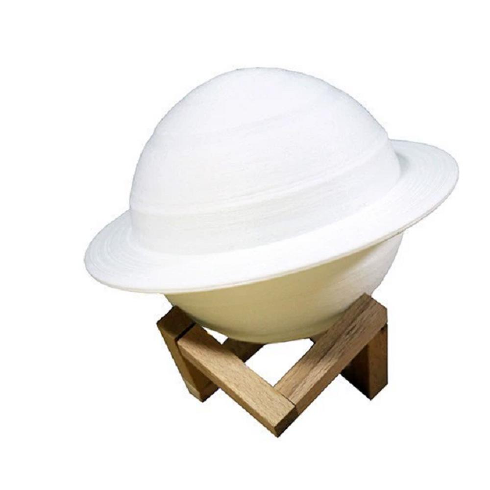 

New 3D Print Saturn Night Lamp 16 Colors Remote Touch Control Bedside USB Led Lamp Bedroom Decoration Moon Light Gifts Children