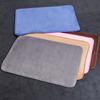 40x60cm Home Bath Mat Coral Fleece Water Absorption Non-slip Washable Rug Toilet Floor Mats Bathroom Shower Entrance Doormats