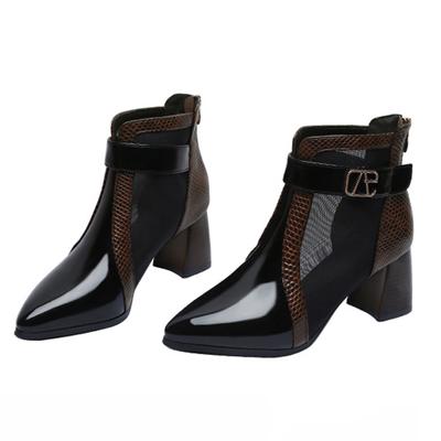 Moda Estate 2024 Marca Tacchi Alti Scarpe da Festa Donna Tacchi Quadrati Moderni Donna 7cm Punta Appuntita Pizzo Scarpe a Punta Donna D108