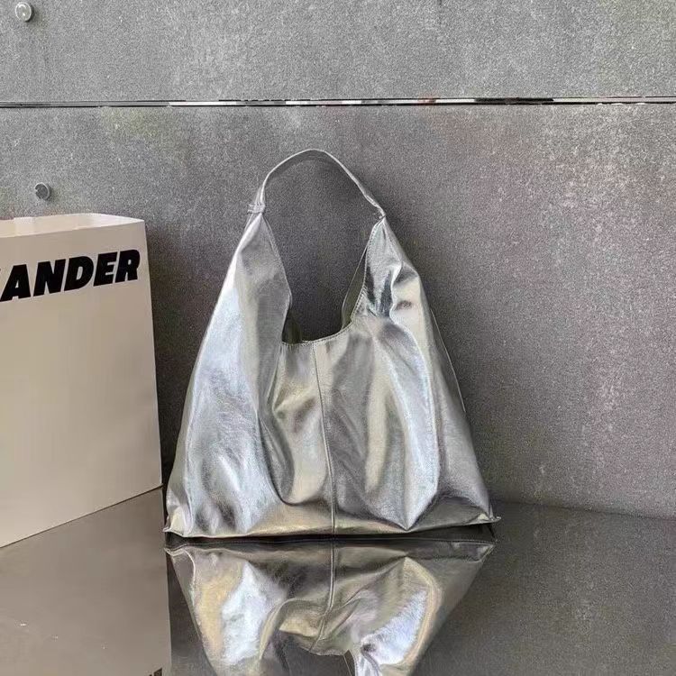 

Сумка-тоут большой вместимости, корейская мода, мягкая, из искусственной кожи, в стиле пэчворк, черная, серебристая, сумка через плечо, кошельки и сумки-дизайнеры