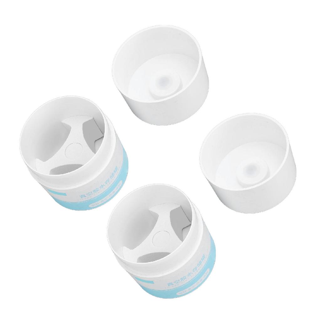 2pcs Lash Glue Holder Vacuum Tank Sealed Moisture Resistant Dry Resistant Glue Storage Vacuum
