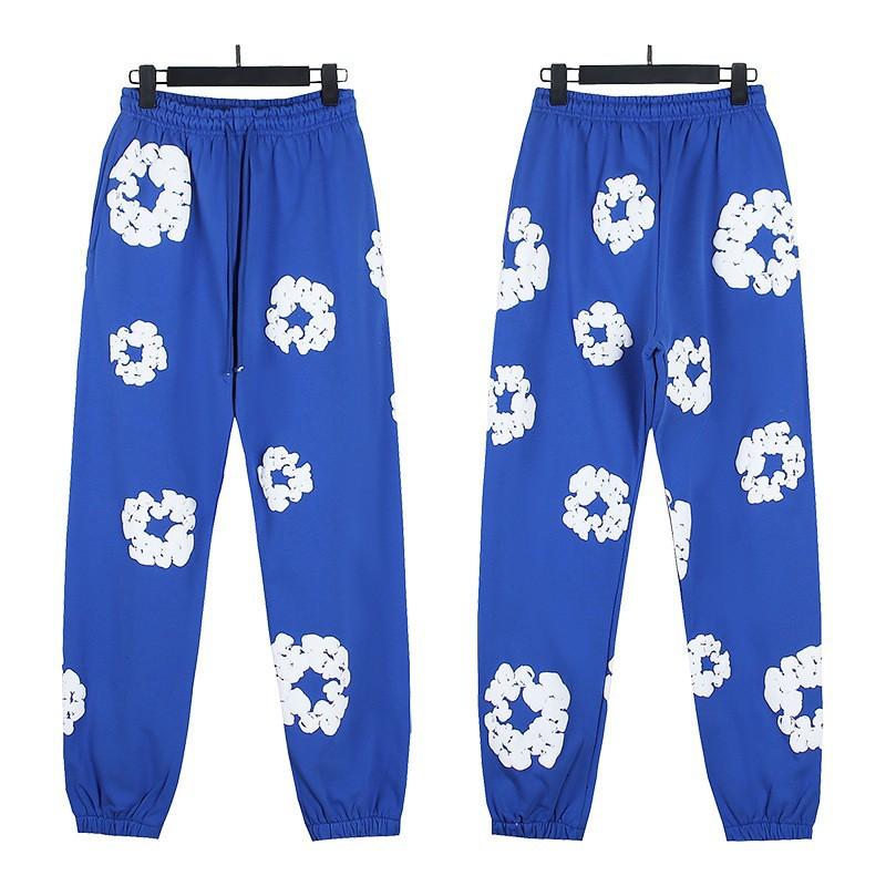 Premium Cotton Puffed Floral Hoodie Jogger