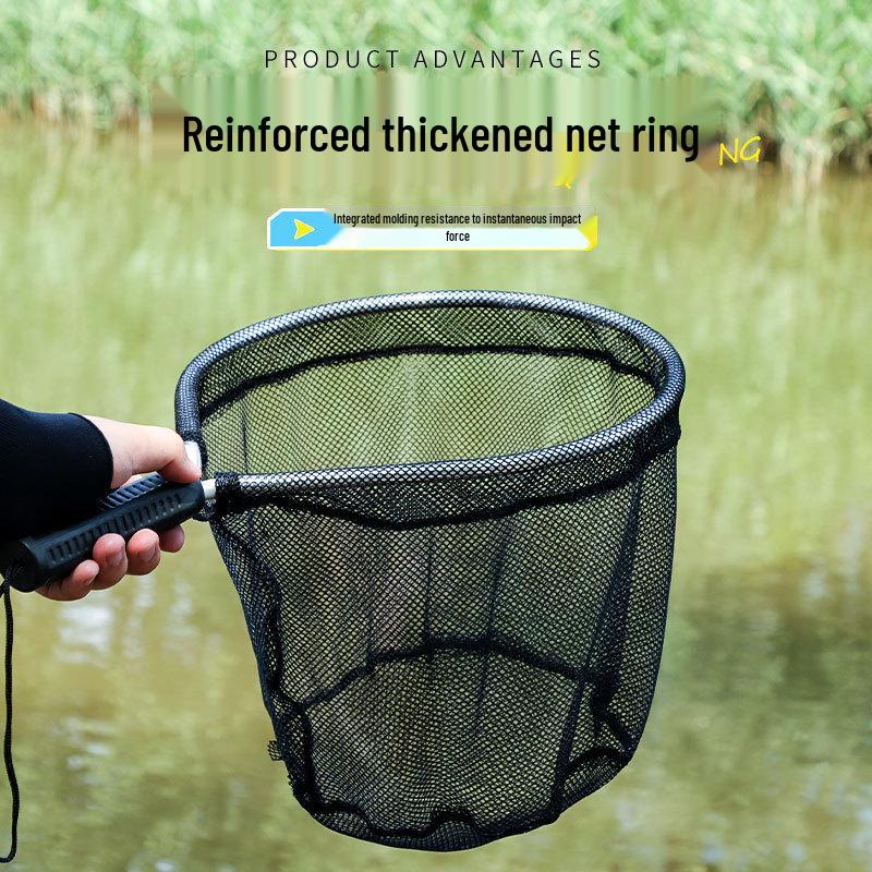 Lure Landing Net: Lightweight Mesh Raft Fishing Handheld Net
