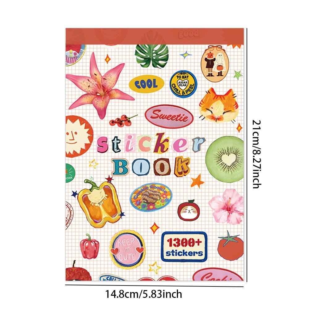 50 Sheets Diary Sticker Daylight Collection Series Craft Stickers  Journal Decoration