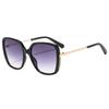 New Retro All Match Personality Large Frame Gradient Square Women Sunglasses Ins Fashion Travel Vacation Men Uv400