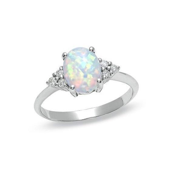 Opal Gemstone Rings: Fashionable Jewelry for Couples and Women In Europe and America