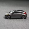 1/64 Hyundai Modern Veloster Turbo Alloy Scale Car Model Diecast Metal Simulation Collection Ornament Miniature Model Car Kid Toy Vehicl