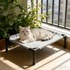 Piccola Cama Rialzata per Animali Domestici per Gatti e Cani Piccoli, Letto Pieghevole Portatile per Uso Interno ed Esterno