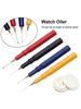 5Pcs Watch Lubricant Oiler Oil Pin Pen Watch Part Lubricating Applying Repair Maintenance Tool Lubricant Applicator Watchmaker