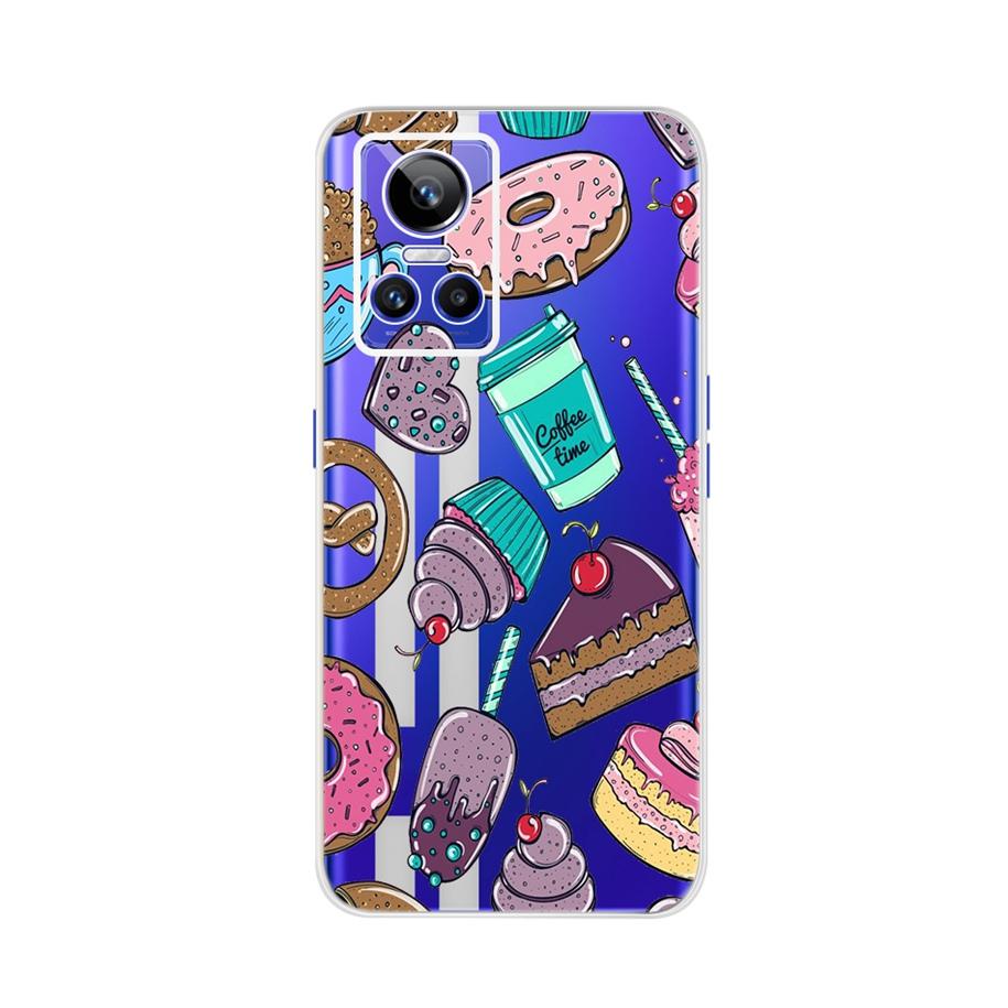 For Realme GT Neo3 Case Cover For Realme GT Neo 3 150W Bumper Soft Lovely Cat Wolf Silicone Phone Funda For Realme GT Neo3 Coque