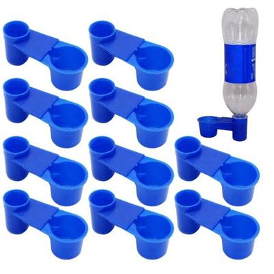 Large Capacity Pet Bird Waterer Bottle Interface Thickened Automatic Drinker Splashproof Plastic Parrot Cage Waterer
