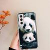 Panda Baby, Giant Panda Family Clear Phone Cases for Samsung S26 Ultra Galaxy S25 Edge S24 S23 FE S21 Plus S20 S22 S10 Cover Pat