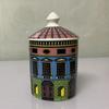 Neuschwanstein Castle Candle Holder Candles Jar Retro Storage Bin Ceramic Caft Home Decoration Jewerlly Storage Box