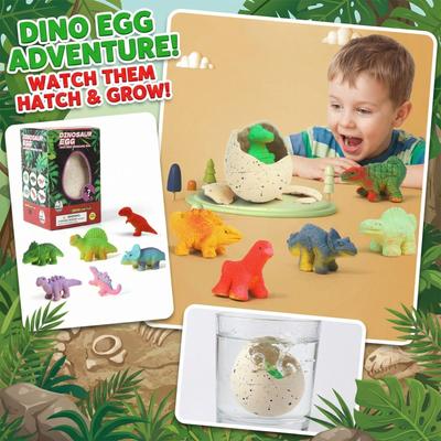 Hatching Dinosaur Egg, Water Growing Toy For Boys & Girls, Expandable Dino Egg In Water, Kids Toy