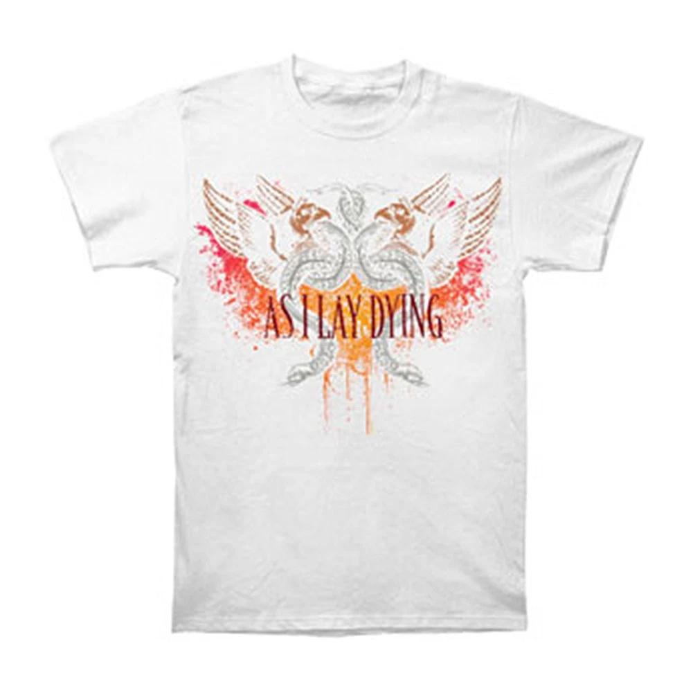 Boys  As I Lay Dying Snakes Slim Fit T-shirt Youth Medium White S