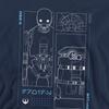 Star Wars: Andor Unisex Adult Droids Sweatshirt