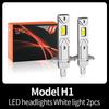 1PC/2PCS Canbus Turbo H7 LED 1:1 Size Lights Mini Head Lamp H4 HB2 9003 Car LED Headlight Bulbs H1 6500K White 12V for Cars