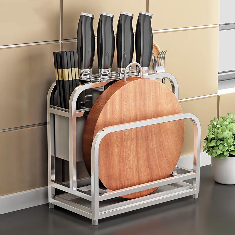 

Stainless Steel Knife and Cutting Board Holder