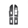 4Pcs Carbon Fiber Door Window Lift Switch Panel Cover For Toyota Corolla 2014-18