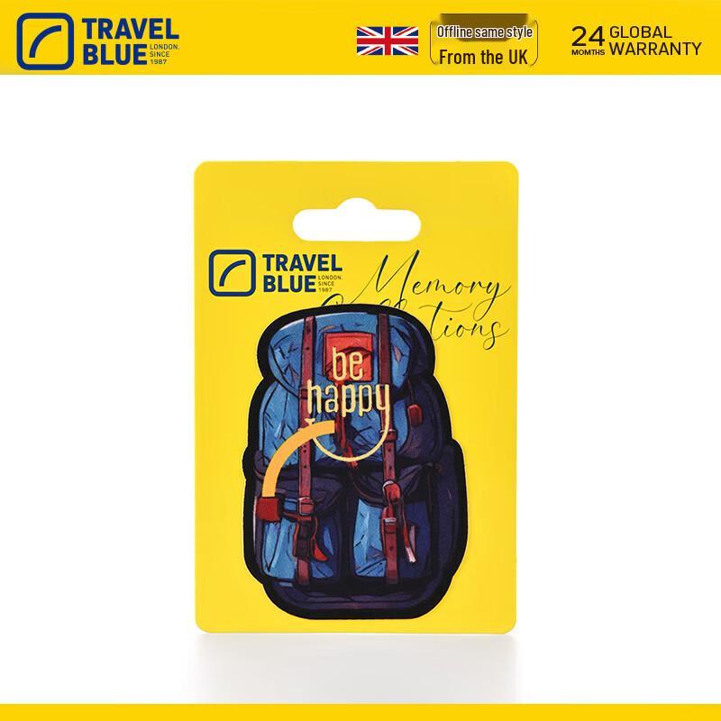 Travel Blue Colorful Dream Wander Song Embroidered Patch