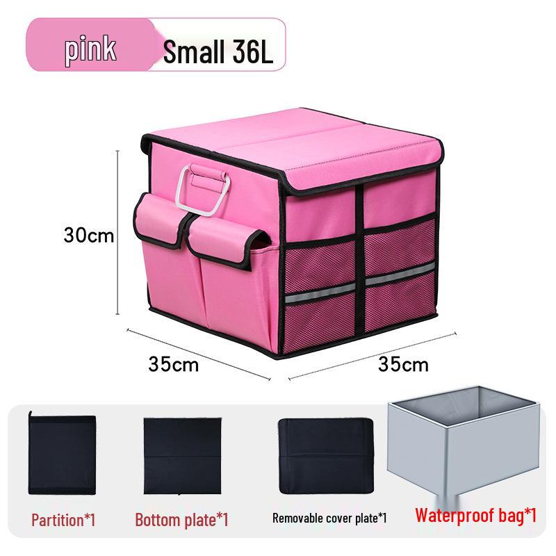 Foldable Car Trunk Organizer Box for Outdoor Use