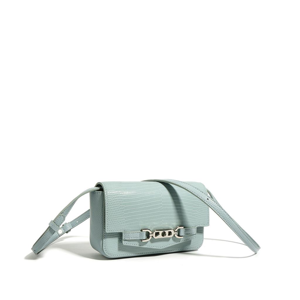 New Cowhide Small Square Bag Casual Versatile Shoulder Mobile Phone Messenger Bag Niche High-end Popular Bag
