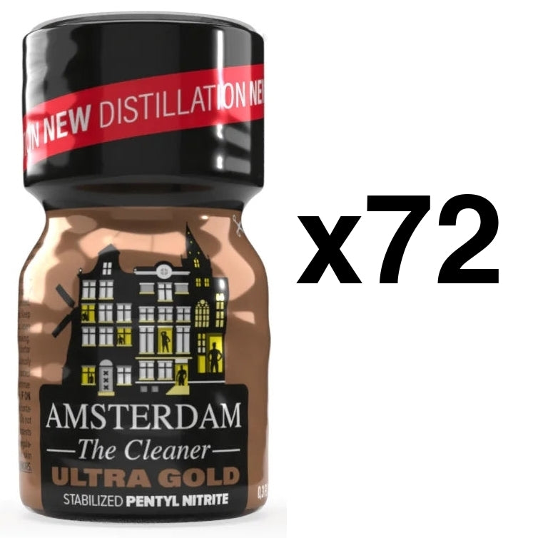 AMSTERDAM ULTRA GOLD 10ml x72 - BGP Leather Cleaner - LC Packs