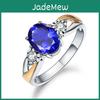 Sapphire Blue Pomoiii Rings Created For Women Jewelry Ring Wedding Engagement Party Gift Sapphire Ring